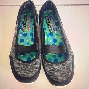 Skechers Women's Mary Jane Flats Air Cooled Memory Foam Comfort Shoes Size 8.5